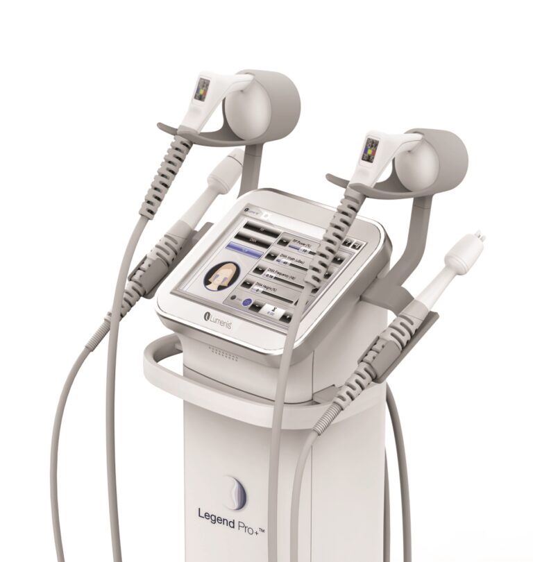 Lumenis Legend Pro+ RF microneedling at Spa La La in Austin—used for skin tightening and collagen remodeling